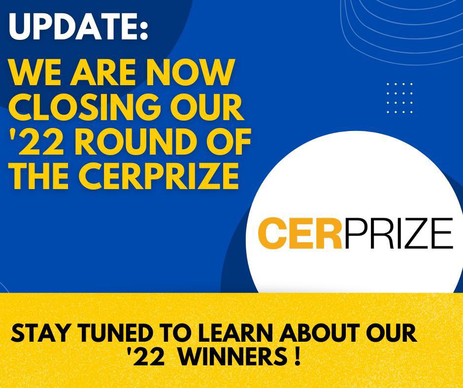 2022 round of the CerPrize is closed